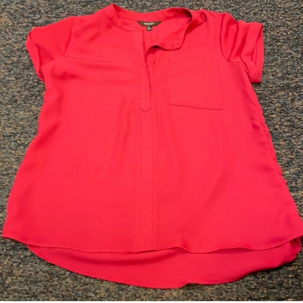Vera wang pink top sz. Large petite